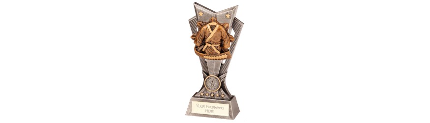 SPECTRE MARTIAL ARTS TROPHY - 3 SIZES - 15CM - 20CM